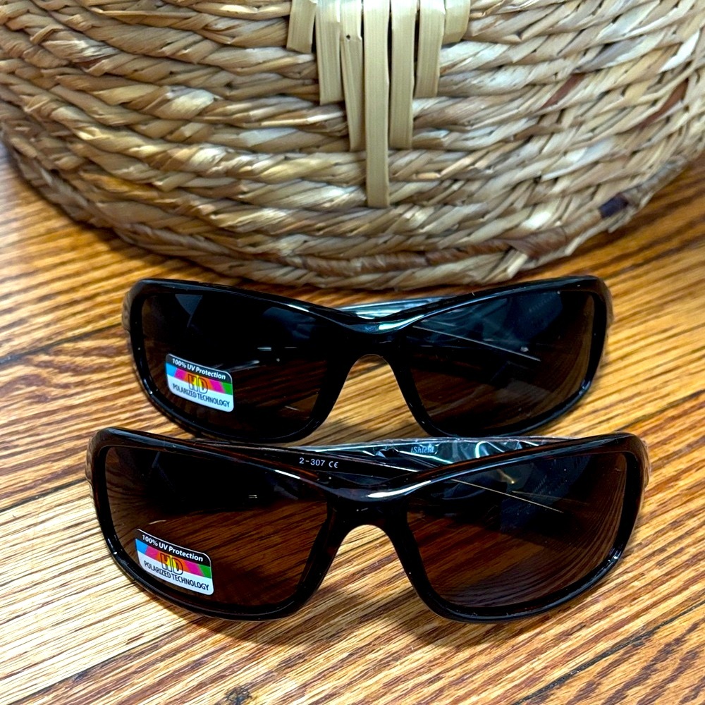 Sunglasses - Polarized UV Protection (Set of 2)